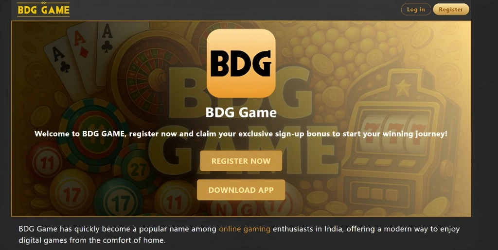 BDG Game website
