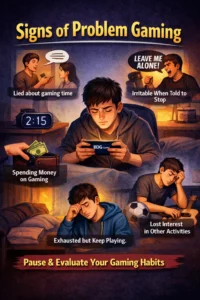 Signs of Problem Gaming