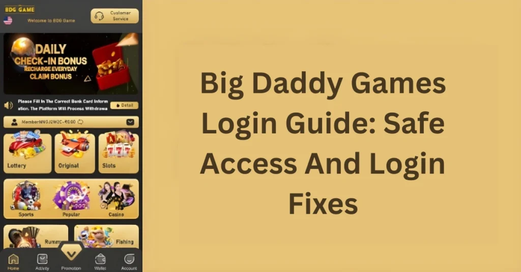 Big Daddy Games Login Guide: Safe Access And Login Fixes
Trying to access your account but not sure where to start? This simple Big Daddy Games Login guide explains how to open the correct login page, sign in safely, create an account, and fix common login problems.
The goal is simple: help you reach the right page, avoid unsafe links, and solve login issues without confusion.
What Is Big Daddy Games Login?
Big Daddy Games Login is the account access process users follow to enter their registered dashboard. It usually requires your mobile number, username, or email address along with your password.
Many users also search for BigDaddy Game Login or Big Daddy Login Link when they want the official access page. Because fake or copied links can appear online, it is important to use only a trusted and verified source before entering your details.
How to Register Before Login
If you do not have an account yet, complete registration first.
Open the official Big Daddy Games registration page.
Enter the required details, such as mobile number or username.
Create a strong password.
Complete any verification step if required.
Save your login details safely for future access.
Use a password that is difficult to guess. Avoid using your name, phone number, birthday, or simple passwords like 123456.
How to Login to Big Daddy Games
Follow these simple steps to complete the Big Daddy Games Login process:
Open the official Big Daddy Login Link from a trusted source.
Enter your registered mobile number, username, or email address.
Type your password carefully.
Complete any verification or security check if shown.
Tap the login button to access your account.
If the page does not open, refresh once, check your internet connection, or try opening it from another browser.
Big Daddy Login Link Safety Guide
The most important part of any login process is safety. Before entering your account details, make sure the page is real and secure.
Use these quick checks:
Open the login page only from an official or trusted source.
Check the spelling of the website carefully.
Avoid links sent by unknown people on WhatsApp, Telegram, or social media.
Do not enter your password on copied or suspicious-looking pages.
Never share your OTP, password, or private account details with anyone.
Avoid saving your password on public or shared devices.
Log out after using someone else’s phone, computer, or browser.
A safe Big Daddy Login Link should take you directly to the correct login page without asking for unnecessary personal details.
Common Login Problems and Solutions
Wrong Password
If your password is not working, check for typing mistakes first. Make sure Caps Lock is not turned on. If it still does not work, use the official “Forgot Password” option to reset it.
Forgot Username or Mobile Number
Try logging in with the detail you used during registration. If you cannot remember it, check old messages, emails, or account confirmation details. Use official support only if recovery is needed.
OTP Not Received
Wait for a few minutes and make sure your phone has network coverage. Also check whether the number entered is correct. If there is a resend option, use it once instead of requesting multiple OTPs quickly.
Page Not Opening
If the BigDaddy Game Login page does not load, check your internet connection, clear browser cache, or try another browser. Sometimes login pages may not open properly because of outdated browsers or poor network speed.
Account Locked
Too many wrong login attempts may temporarily lock your account. Wait for the given time or use the official recovery option. Do not try random passwords again and again.
Verification Failed
Make sure you enter the correct OTP or security code. If the code expires, request a new one from the official login page.
Login Button Not Working
Refresh the page and try again. If the problem continues, switch browsers, update your app or browser, or try using a different device.
Responsible Use and Safety Tips
Use your account carefully and keep your login details private. Do not share your password with friends, agents, groups, or unknown support numbers. Always use the official Big Daddy Games Login page and avoid any link that looks suspicious or promises unusual account benefits.
How to Log In to Big Daddy Games (Step-by-Step)
Open the App or Website
Launch the Big Daddy Games app on your phone or go to the official login page.
Make sure it’s the official app or site to avoid scams.
Enter Your Login Details
Type your registered email or phone number.
Enter your password carefully (check for typos).
Some versions use an OTP (one-time code) sent by SMS on login.
Tap “Login”
If everything is correct, you’ll be logged in quickly.
Tip: Double-check your input and avoid logging in on shared or public devices for safety.
Also Read:
How to Complete a Safe 82 Lottery Withdrawal: Complete Guide
How to Add A Bank Account In Tiranga Games: Complete Guide
Best Colour Prediction Games 2026: How to Play & Win Safely
How to Add Bank Account in BDG Game App: Easy And Safe Guide
Responsible Gaming Guide: Play Smart & Safe with BDG Game
How to Reset a Forgotten Big Daddy Games Password
If you forgot your password:
Tap “Forgot Password” on the login screen.
Enter the email or phone number you used when signing up.
Follow the steps to get a reset link or verification code.
Create a new strong password (mix letters, numbers, symbols).
Login again with your new password.
Quick Tips for Reset Success:
Check your inbox and spam folder for reset messages.
Use a strong, unique password not used on other sites.
Signs of a Fake Big Daddy Login Link
Be careful — fake links can steal your details. Look out for:
URLs that are unusual, with weird words or extra numbers.
URLs that don’t match the official Big Daddy site exactly.
Messages from unknown sources pushing you to click immediately.
Tip: When in doubt, open the app directly — don’t tap links from messages or ads.
Why Big Daddy Games Login May Fail (Common Reasons)
IssueWhat It MeansQuick FixWrong passwordYou typed it incorrectlyTry again, check caps lockOTP not receivedSMS didn’t arriveWait 60–90 sec and resendAccount lockToo many triesWait or reset passwordOld app versionApp incompatibleUpdate to latest versionNetwork issueInternet unstableSwitch Wi-Fi / data
Tip: If OTP doesn’t arrive, make sure your phone network is good and SMS permissions are allowed in settings.
How to Keep Your Big Daddy Games Account Secure
Use a strong password — mix letters, numbers, symbols.
Avoid sharing your login details.
Don’t save passwords on public or other devices.
Enable extra security options like OTP or verification.
Check your email immediately if you see unusual login alerts.
Extra Tip: Change your password every few months — it’s simple but very effective for security.
Frequently Asked Questions
What is Big Daddy Games Login?
Big Daddy Games Login is the process of signing in to your registered account using your login details, such as mobile number, username, email, and password.
Where can I find the Big Daddy Login Link?
Use only the official website or a verified source. Avoid random links shared on social media, messaging apps, or unknown websites.
Why is my BigDaddy Game Login not working?
It may happen because of a wrong password, poor internet connection, expired OTP, browser issue, or temporary account lock. Try resetting your password or using the official recovery option.
What should I do if I forgot my password?
Use the “Forgot Password” option on the official login page. Follow the instructions and create a new secure password.
Can I login on mobile?
Yes, if the official login page supports mobile access, you can sign in through your mobile browser. Make sure you are using a secure internet connection.
Is it safe to save my password in the browser?
It is better not to save passwords on shared or public devices. On your personal device, use a trusted password manager if needed.
Why am I not receiving the OTP?
Your network may be weak, the number may be incorrect, or the message may be delayed. Wait briefly, check the number, and use the resend option if available.
How do I know if a Big Daddy Login Link is fake?
A fake link may have spelling mistakes, unusual pop-ups, extra redirects, or requests for unnecessary private details. Use only a trusted official source.
What should I do if my account is locked?
Wait for the temporary lock period to end or use the official account recovery option. If needed, contact official support through verified channels.
Final ThoughtThe Big Daddy Games Login process is simple when you use the correct page and enter the right details. Start with the official Big Daddy Login Link, check the page carefully, use a strong password, and avoid suspicious links.
If you face login issues, most problems can be fixed by checking your password, internet connection, OTP, browser, or account recovery options. A safe and simple login process always starts with using trusted access only.