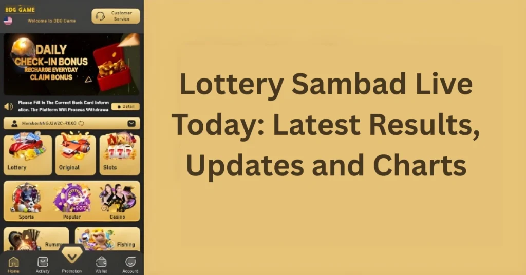 Lottery Sambad Live Today: Latest Results, Updates and Charts